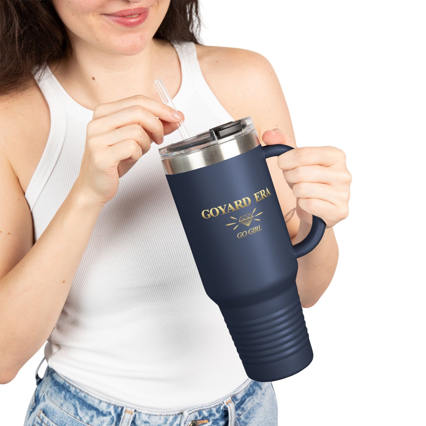 GOYARD ERA GO GIRL Travel Tumbler