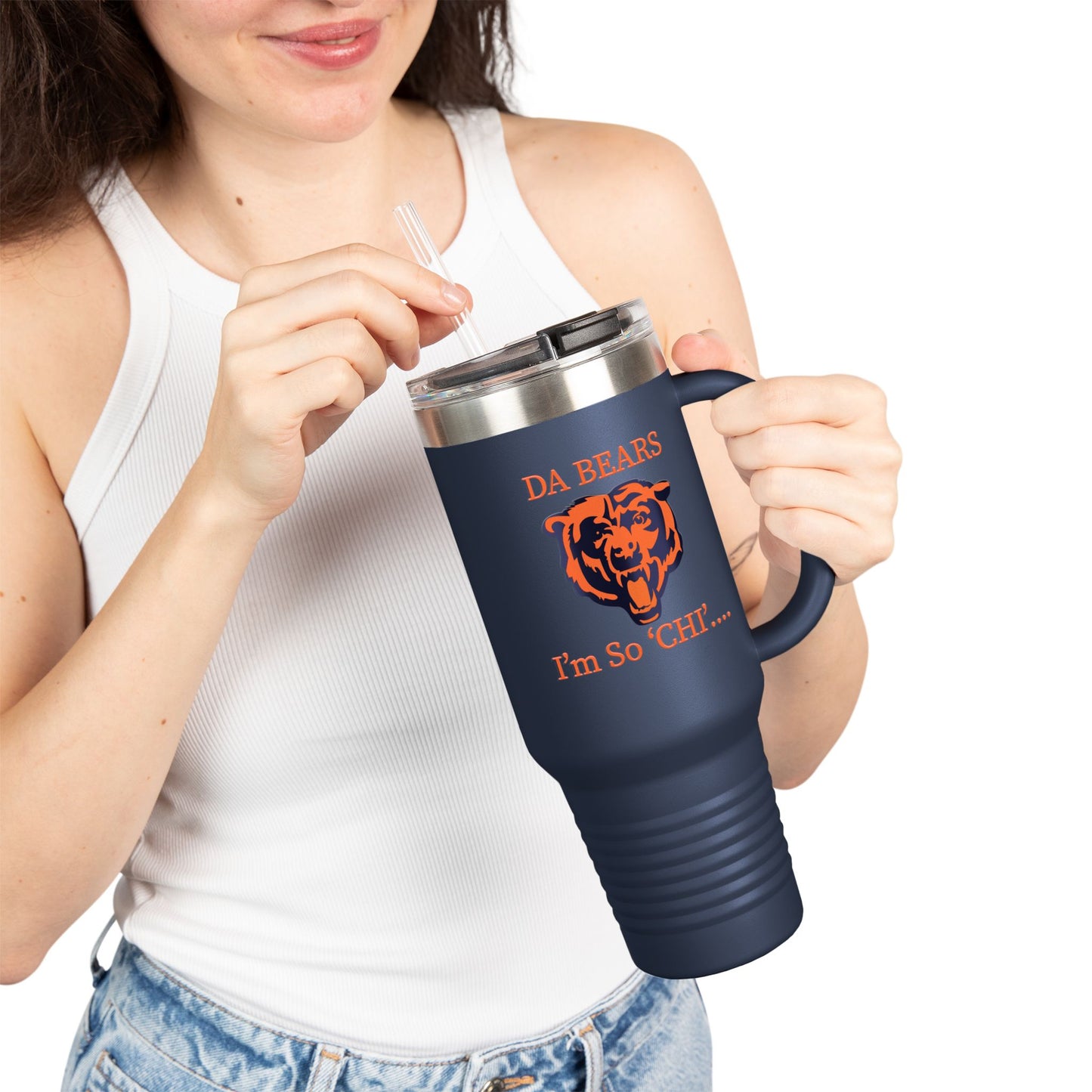 DA BEARS - I'M SO CHI Travel Tumbler