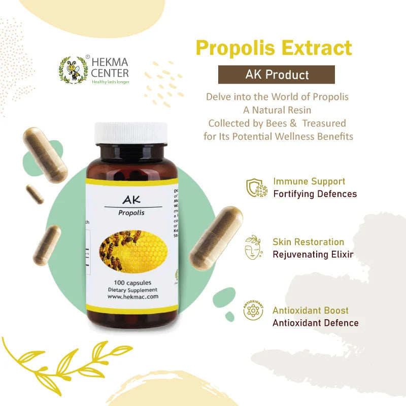 Propolis Extract – 100 Capsules