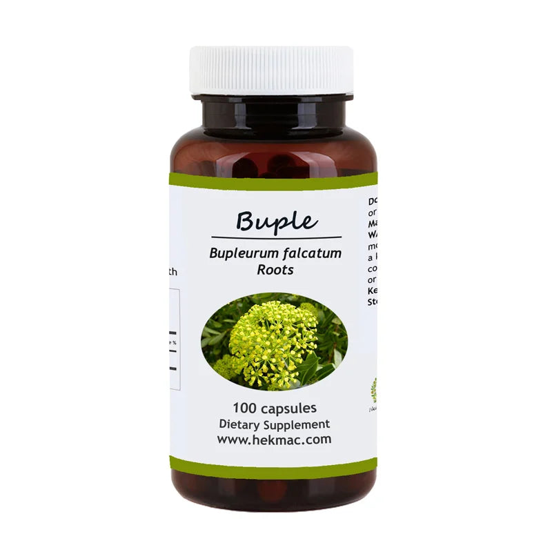 Bupleurum Falcatum Root – Organic Bupleurum Chinese – 100 Capsules