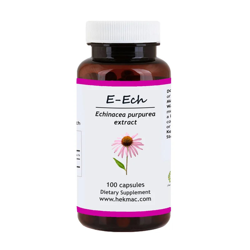 Echinacea Purpurea Extract – Organic Comb Flower – 100 Capsules