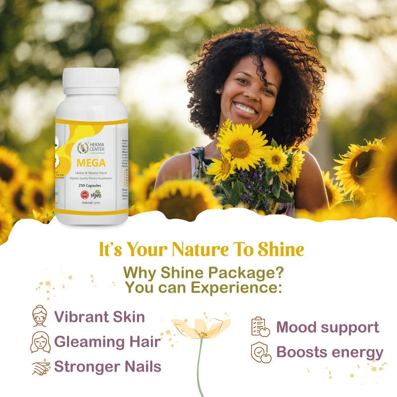 SHINE Package - Hair, Skin & Nails Support Bundle