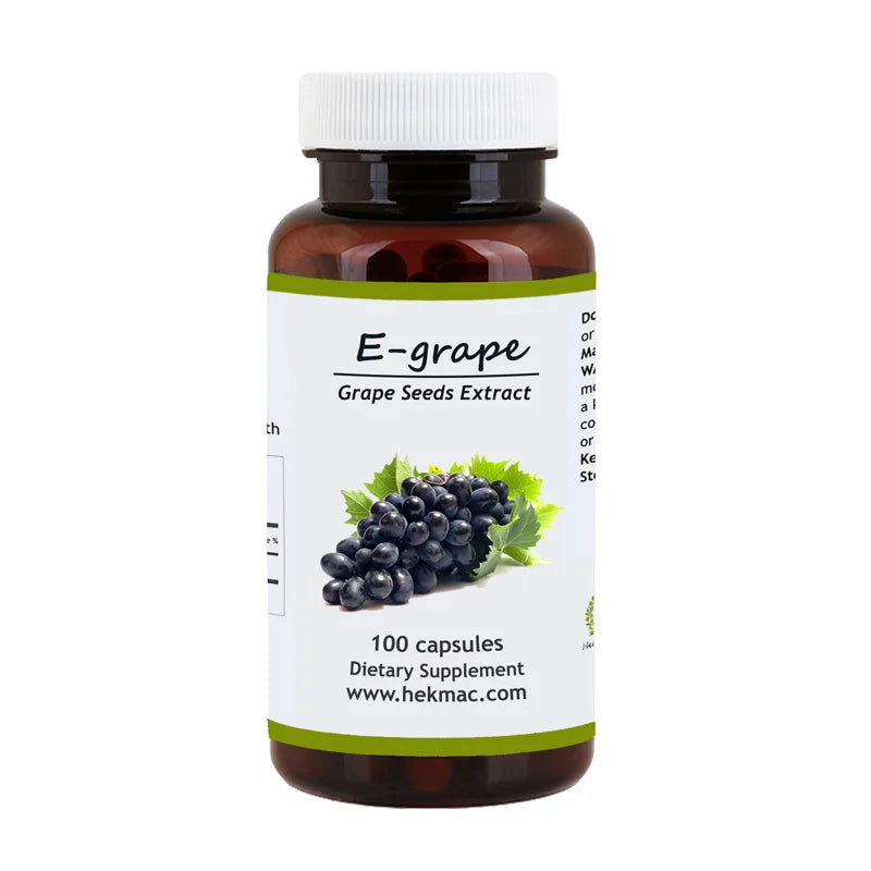 Grape Seed Extract – Organic Vitis Vinifera – 100 Capsules