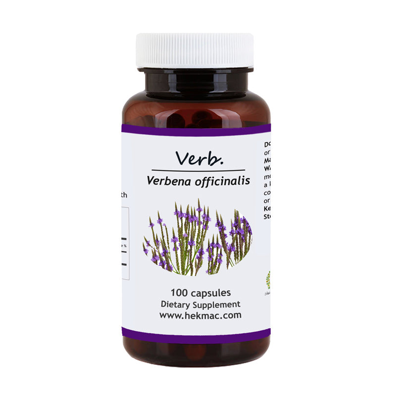 Vervain – Organic Verbena Officinalis – 100 Capsules