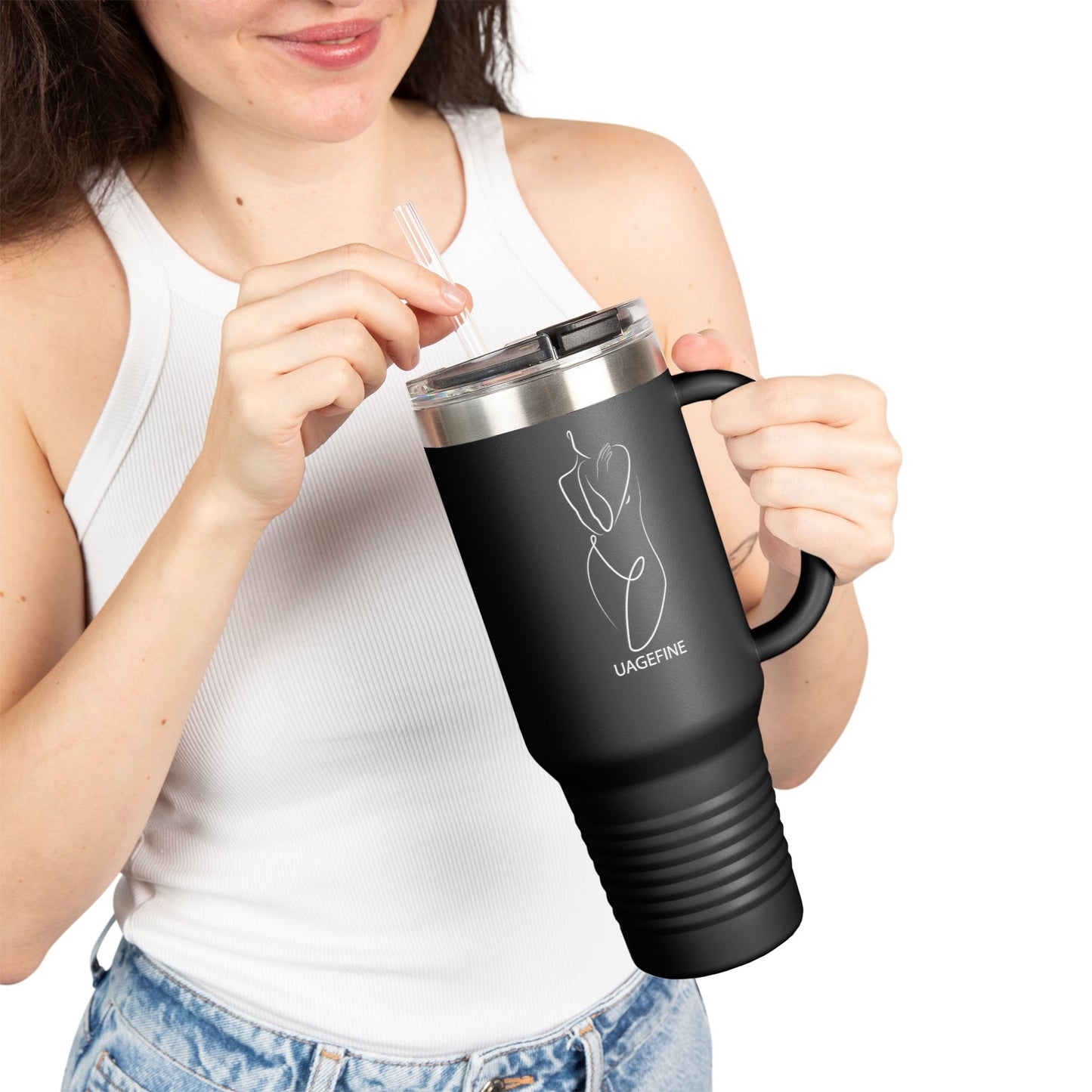 UAGEFINE Travel Tumbler