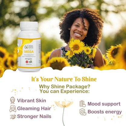 SHINE Package - Hair, Skin & Nails Support Bundle