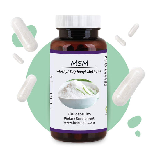 Msm – Methyl Sulfonyl Methane – 538 mg – 100 Capsules