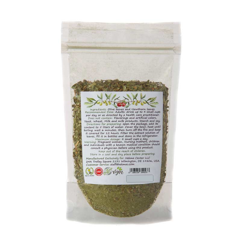 Olive Leaf and Hawthorn Tea – Herbal Tea – 100 gr