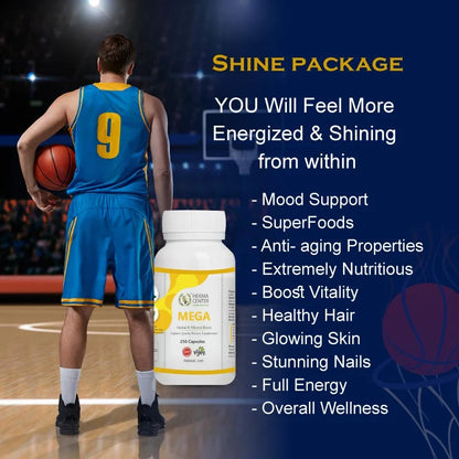 SHINE Package - Hair, Skin & Nails Support Bundle