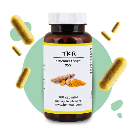 Curcumin Extract 95% – Organic Turmeric Extract – 100 Capsules