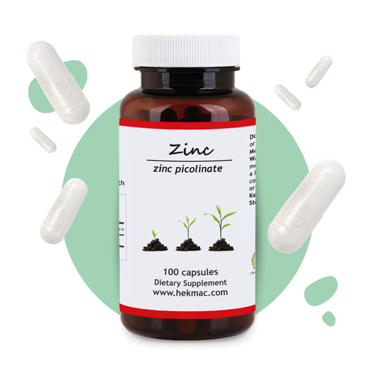 Zinc Picolinate 75mg - 100 Capsules